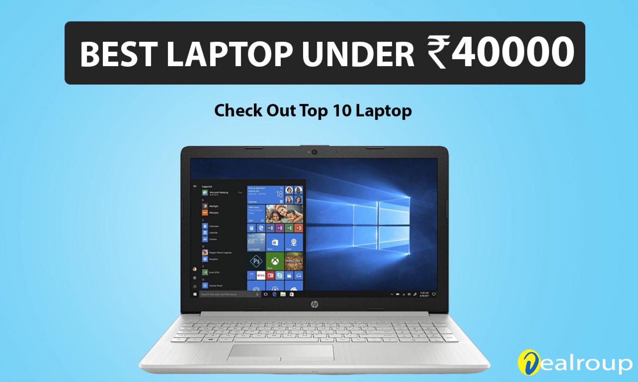 Best Laptops Under 40000 in India Review, Buying Guide » Dealroup