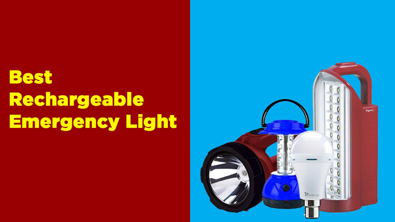 best rechargeable emergency light