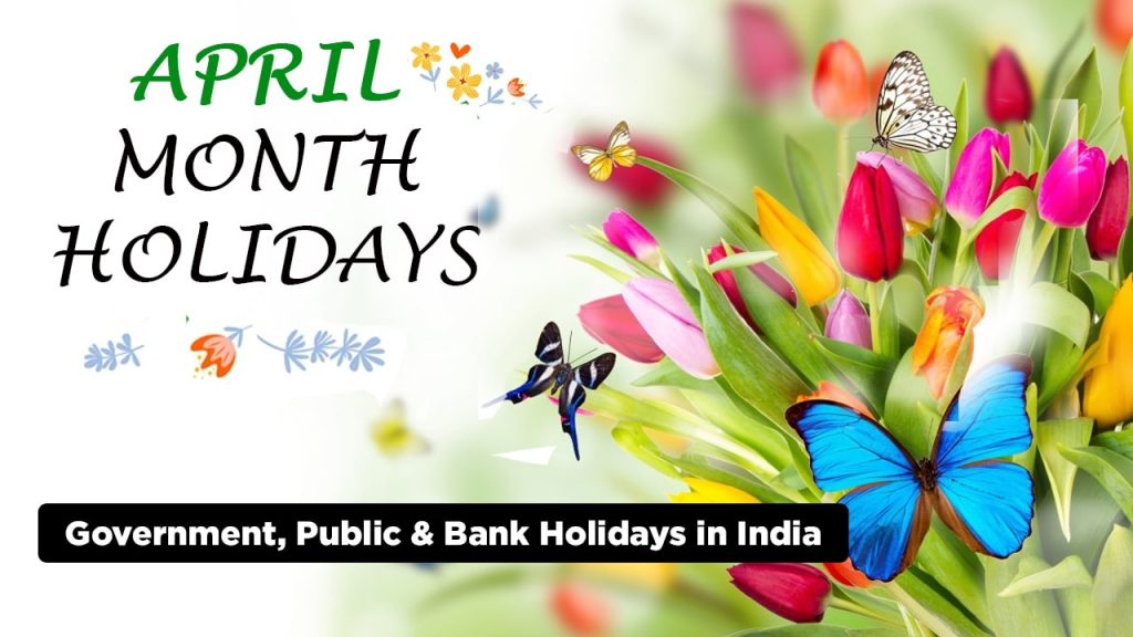 List April Month Holidays 2024Government,Public & Bank Holidays