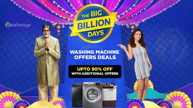 Flipkart Big Billion Days washing machine Offers