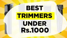 Best Trimmer for Men under 1000 in India