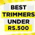 Best Trimmer Under 1500 in India