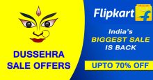 Flipkart Dussehra Sale Offers 2024: Upto 90% off on Mobile, Fashion, Laptop, TV and more