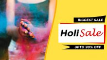 Holi Offers and Sales