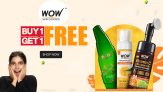 Wow Buy 1 Get 1 Free – Wow Skin Science Summer Sale-Buy 1 Get 1 Free + Extra 5% off Prepaid order